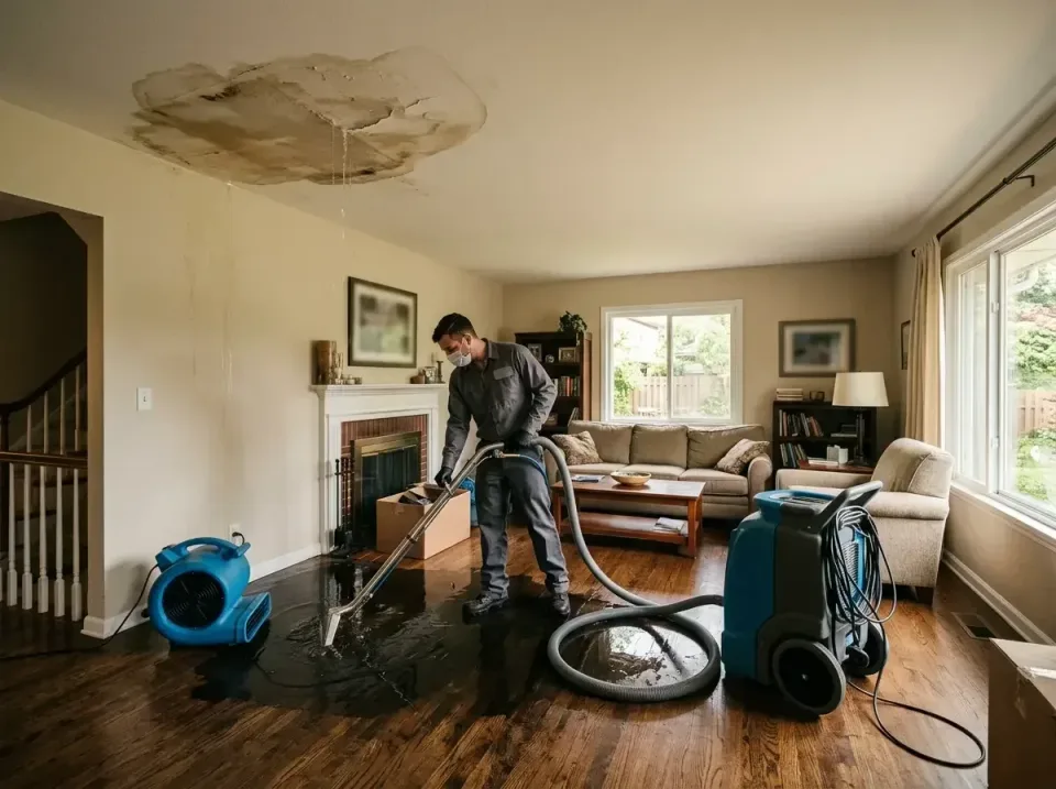 attic-pipe-burst-ceiling-drip-008 — frequently asked questions, Water Damage Restoration & Carpet Care in Slidell, LA